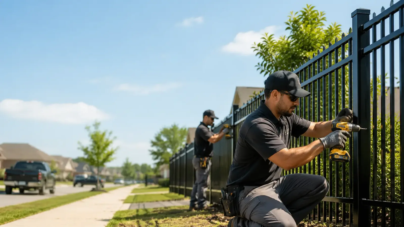 Metal Fence Installation in Utica, IL